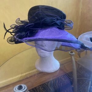 Sheer Silky Ladies Dress Hat NWT